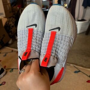 Nike Women’s White, blue and neon orange Phantom sneakers